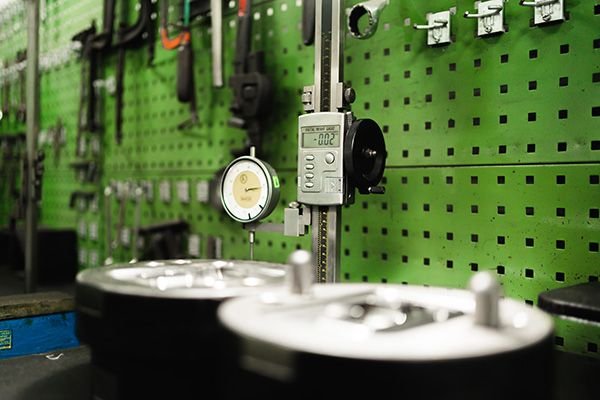 ISO 9001 certified valve and regulator manufacturing facility
