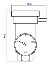 Automatic DFR regulator for handheld and portable gas detectors
