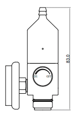 Fixed flow regulators for industrial hygiene and safety applications