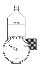 TPED compliant fixed flow regulator supplier Europe (in process)