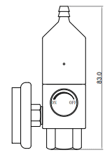 Fixed flow regulator for industrial hygiene and safety monitoring