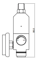Lightweight fixed flow regulator for disposable aluminium cylinders