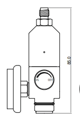 High-accuracy fixed flow regulator with ±5% flow tolerance