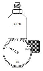 Fixed flow regulator for continuous bump test applications
