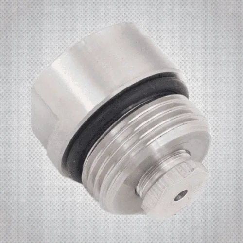 Brass C10 self-closing cylinder valve for calibration gases