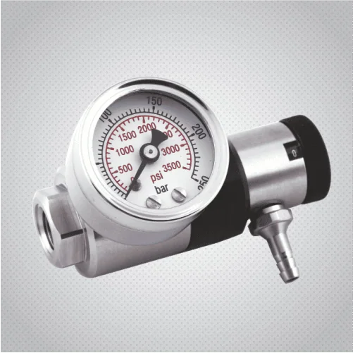 Dial-a-flow calibration regulator for field service engineers