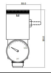 C10 vari-flow regulator for specialty gases