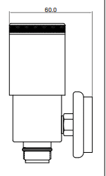 Brass vari-flow regulator for portable calibration kits